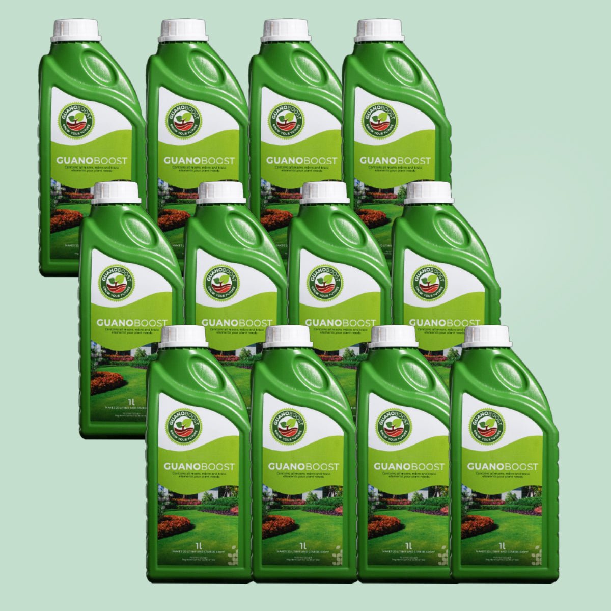 One Year Supply for Small Garden 12 x 1l - GuanoBoost