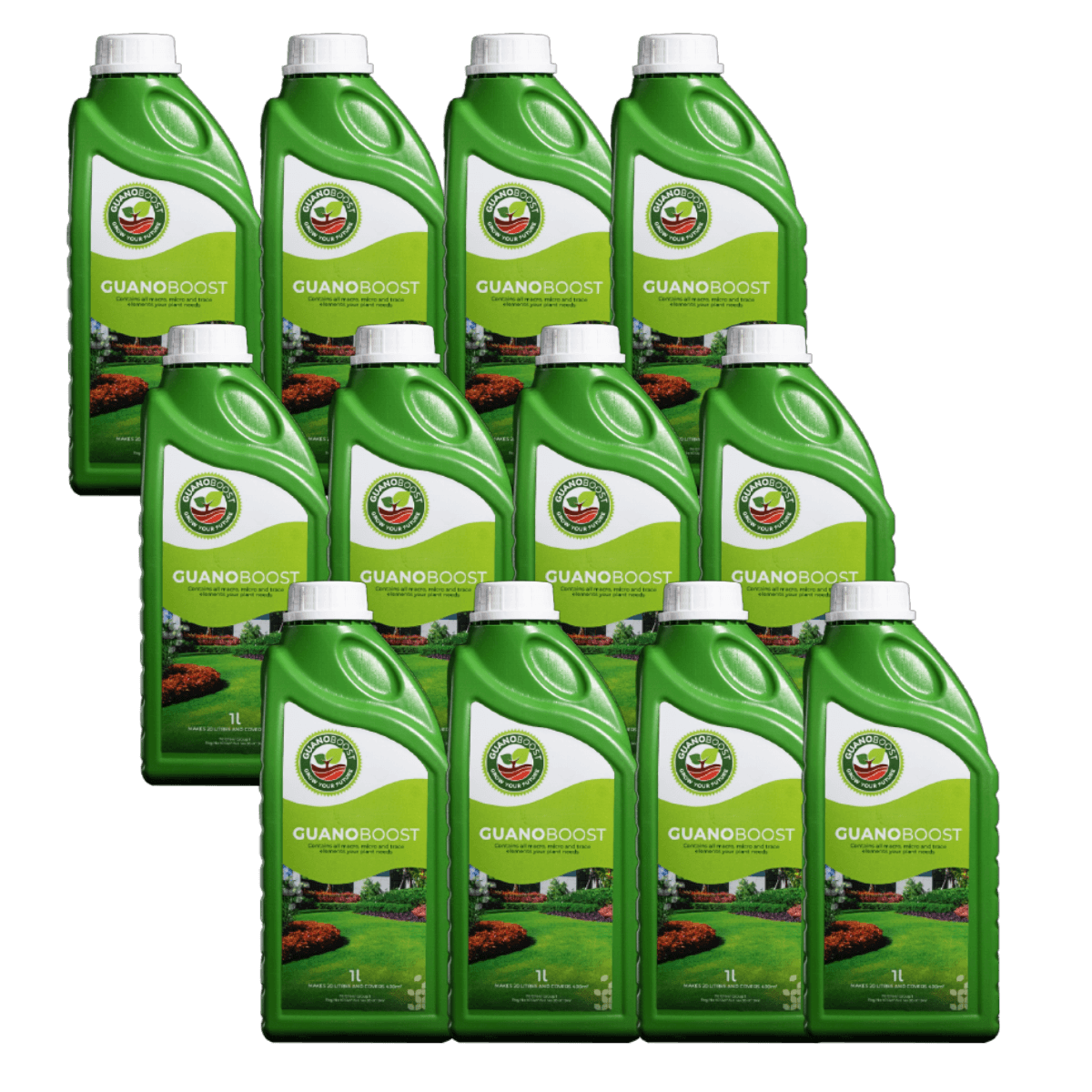 One year Supply for Small Garden 12 x 1l - GuanoBoost